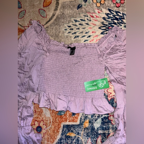 Forever 21 Lavender Top - Picture 3 of 5